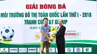 Khai mạc giải bóng đá Môi trường đô thị toàn quốc tranh Cup T&T Group