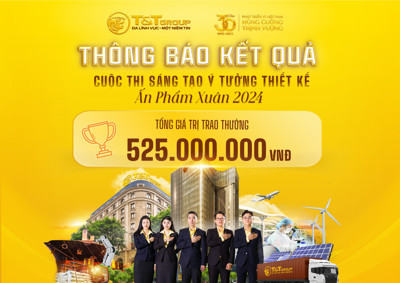 T&T GROUP CÔNG BỐ KẾT QUẢ CUỘC THI SÁNG TẠO Ý TƯỞNG THIẾT KẾ ẤN PHẨM XUÂN 2024