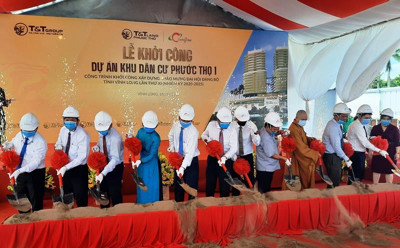 Tập đoàn T&T Group chính thức khởi công dự án bất động sản đầu tiên tại ĐBSCL
