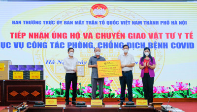 T&T Group trao tặng 1 triệu bộ kit xét nghiệm PCR COVID-19 trị giá 162 tỷ đồng hỗ trợ TP Hà Nội