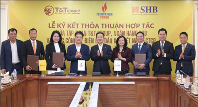 T&T GROUP, SHB VÀ PV POWER KÝ KẾT THỎA THUẬN HỢP TÁC TOÀN DIỆN