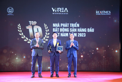 T&T GROUP XUẤT SẮC NHẬN CÚ ĐÚP GIẢI THƯỞNG BẤT ĐỘNG SẢN