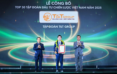 T&T Group được vinh danh Top 30 Tập đoàn đầu tư chiến lược Việt Nam (ALPHA30): Dấu ấn hệ sinh thái đa ngành bền vững