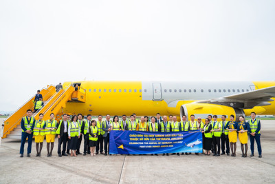 VIETRAVEL AIRLINES WELCOMES ITS FIRST AIRBUS A321