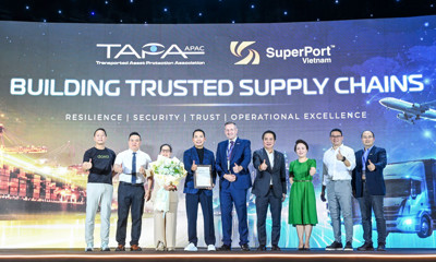 Việt Nam SuperPort® đạt cấp độ an ninh cơ sở cao nhất theo tiêu chuẩn TAPA