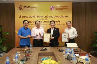 Tập đoàn T&T Group đầu tư 1.650 tỷ đồng xây dựng Khu dịch vụ - du lịch tại Quảng Trị